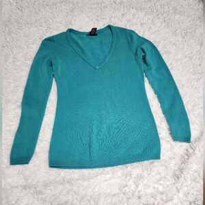 New York & Company Teal Sweater